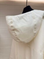 LOUIS VUITTON white double-sided windproof pin jacket jacket jacket - Image 11