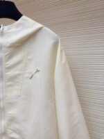 LOUIS VUITTON white double-sided windproof pin jacket jacket jacket - Image 7