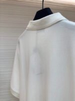 DIOR CD letter embroidered polo shirt - Image 9