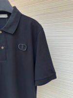DIOR CD letter embroidered polo shirt - Image 4