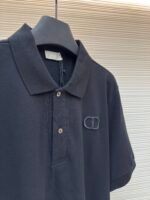 DIOR CD letter embroidered polo shirt - Image 8