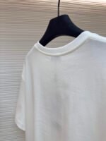 DIOR CD letter embroidered round neck short sleeved shirt - Image 9