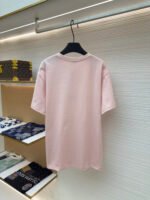 DIOR CD letter embroidered round neck short sleeved shirt - Image 4