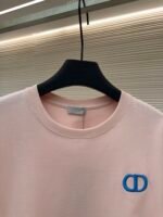 DIOR CD letter embroidered round neck short sleeved shirt - Image 2