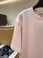 DIOR CD letter embroidered round neck short sleeved shirt - Image 3