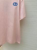 DIOR CD letter embroidered round neck short sleeved shirt - Image 7