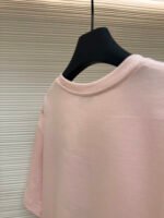 DIOR CD letter embroidered round neck short sleeved shirt - Image 9