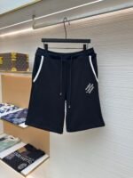 LOUIS VUITTON College Style Logo Embroidered Shorts