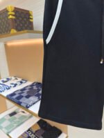 LOUIS VUITTON College Style Logo Embroidered Shorts - Image 6