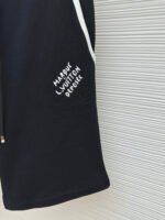 LOUIS VUITTON College Style Logo Embroidered Shorts - Image 5