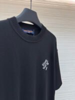 LOUIS VUITTON Embroidered Letter Pin Short Sleeve - Image 4