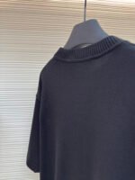 LOUIS VUITTON Embroidered Letter Pin Short Sleeve - Image 3