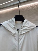 BURBERRY woven edge embroidered hooded sweatshirt - Image 3