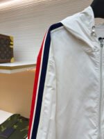 BURBERRY woven edge embroidered hooded sweatshirt - Image 4