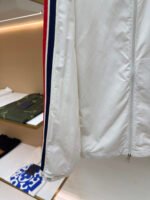 BURBERRY woven edge embroidered hooded sweatshirt - Image 6