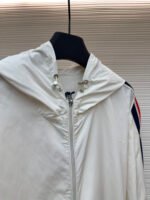 BURBERRY woven edge embroidered hooded sweatshirt - Image 8