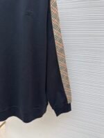 BURBERRY webbing trimmed round neck sweatshirt - Image 7