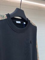 BURBERRY webbing trimmed round neck sweatshirt - Image 8