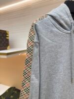 BURBERRY Ribbed Edge Hoodie Hoodie Hoodie - Image 4