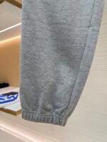 BURBERRY plaid woven embroidered sports pants - Image 6