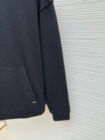 LOUIS VUITTON solid color pullover hoodie long sleeved sweatshirt - Image 8