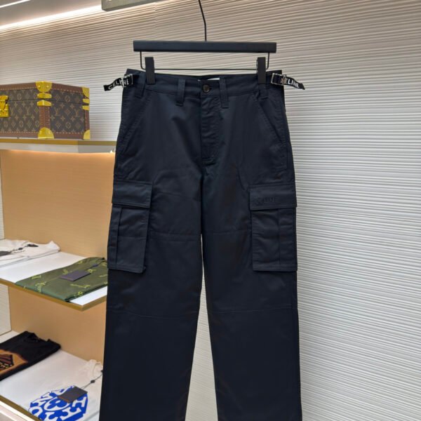 Celine woven letter pants