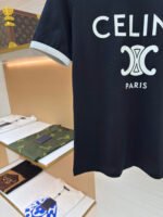 Celine letter printed T-shirt - Image 6