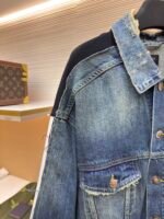 Balenciaga CUT-UP denim jacket - Image 4