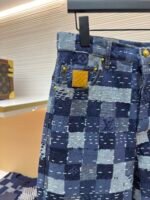 LOUIS VUITTON Nigo collaboration jacquard checkerboard denim pants - Image 9