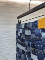 LOUIS VUITTON Nigo collaboration jacquard checkerboard denim pants - Image 4