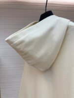 LOUIS VUITTON solid color pullover hoodie long sleeved sweatshirt - Image 9