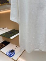 Dior perforated letter printed T-shirt - Image 4