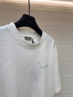 Dior perforated letter printed T-shirt - Image 10