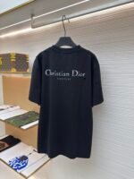 Dior perforated letter printed T-shirt - Image 3