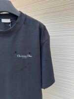 Dior perforated letter printed T-shirt - Image 6