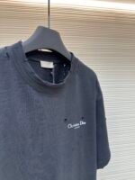 Dior perforated letter printed T-shirt - Image 9