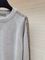 Dior sleeve woven jacquard sweater - Image 5