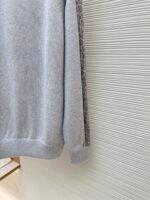 Dior sleeve woven jacquard sweater - Image 7