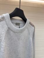 Dior sleeve woven jacquard sweater - Image 8