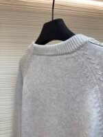 Dior sleeve woven jacquard sweater - Image 9