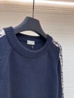 Dior sleeve woven jacquard sweater - Image 8