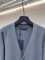 LOUIS VUITTON Pocket Embroidered Knitted Cardigan - Image 3