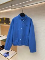 MIU MIU Poplin Texture Waist Jacket