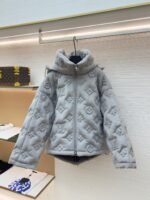 LOUIS VUITTON vintage embossed down jacket