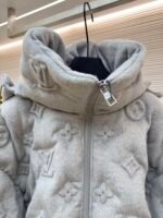 LOUIS VUITTON vintage embossed down jacket - Image 3