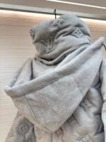 LOUIS VUITTON vintage embossed down jacket - Image 9