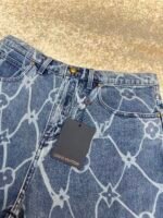 Louis Vuitton Starry Sky Monochrome Denim Shorts - Image 11