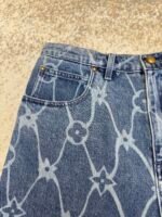 Louis Vuitton Starry Sky Monochrome Denim Shorts - Image 9