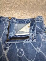 Louis Vuitton Starry Sky Monochrome Denim Shorts - Image 6
