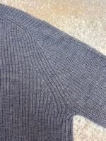 MiuMiu grey and white striped cardigan - Image 9